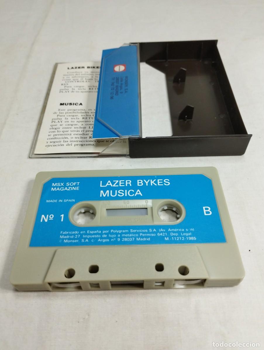 Videojuegos y consolas: Lazer Bykes - M&uacute;sica para MSX - Foto 3