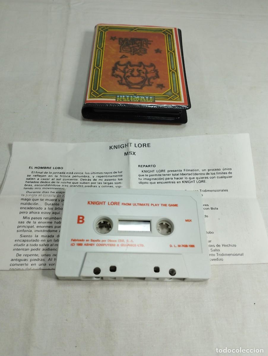 Videojuegos y consolas: Knight Lore para MSX - Foto 2