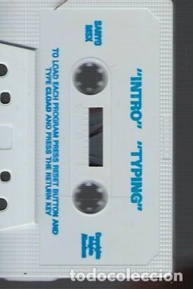 Videojuegos y consolas: JUEGO ORIGINAL MSX / TYPING TUTOR FROM SANYO (SIN PROBAR) - Foto 3