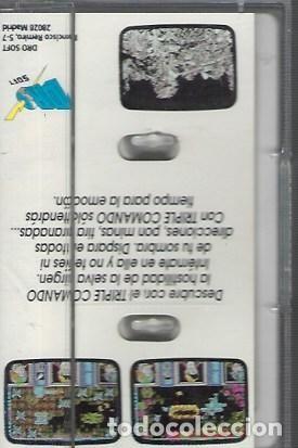 Videojuegos y consolas: JUEGO ORIGINAL MSX / COMANDO (SIN PROBAR) - Foto 2