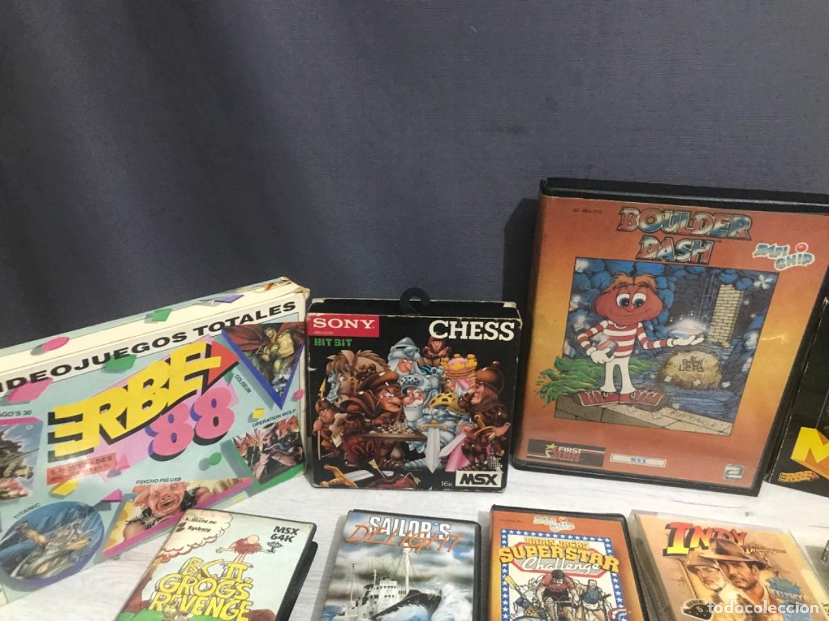 Videojuegos y consolas: Lote de 19 juegos MSX - Foto 3
