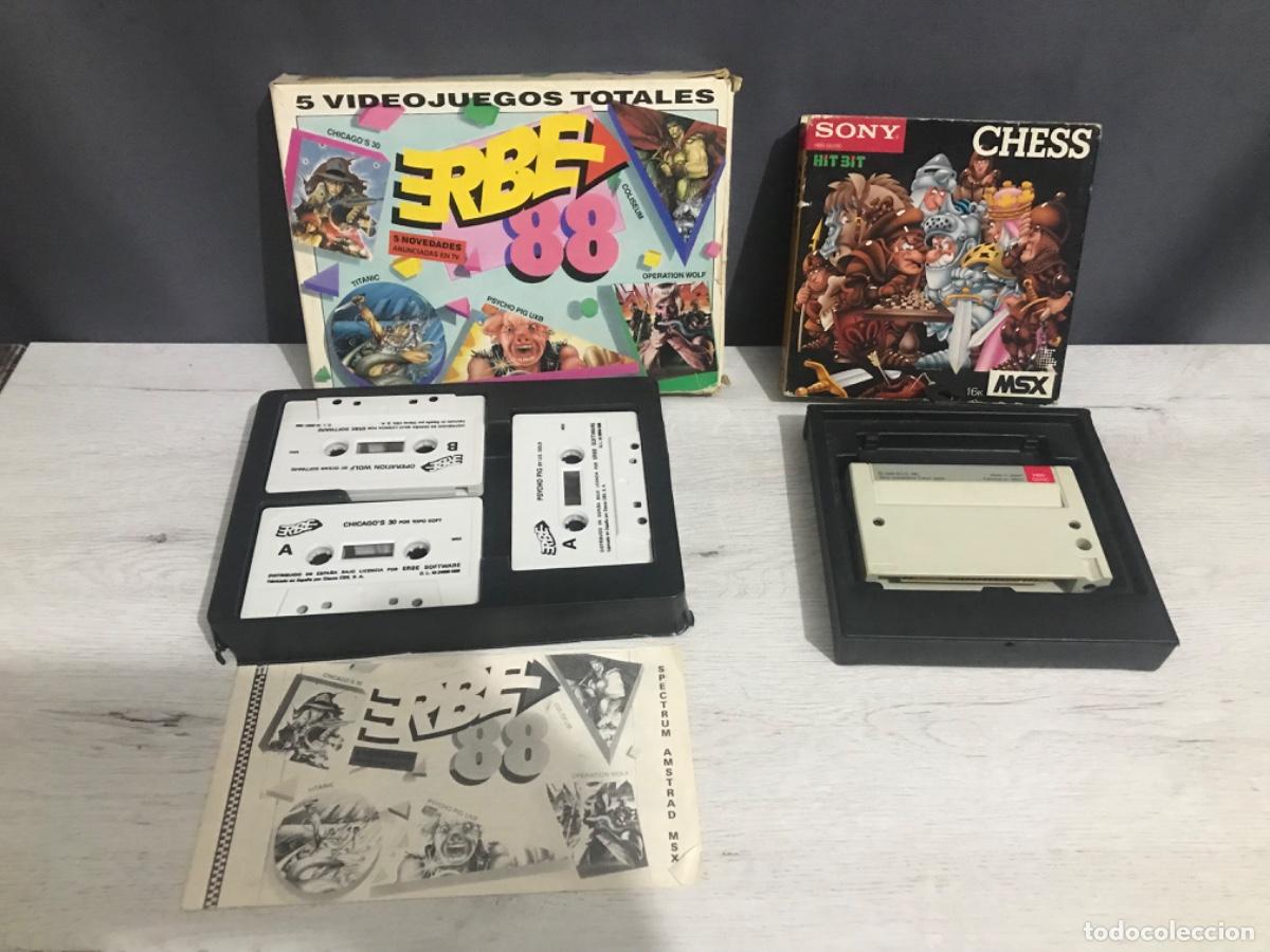 Videojuegos y consolas: Lote de 19 juegos MSX - Foto 5