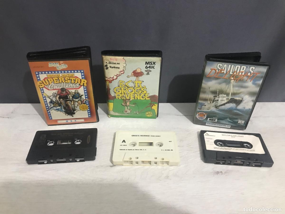 Videojuegos y consolas: Lote de 19 juegos MSX - Foto 8