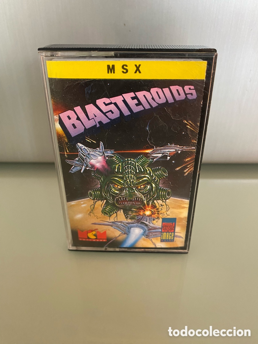 Videojuegos y consolas: MSX - BLASTEROIDS (Image works - MCM) MSX2 - Foto 2