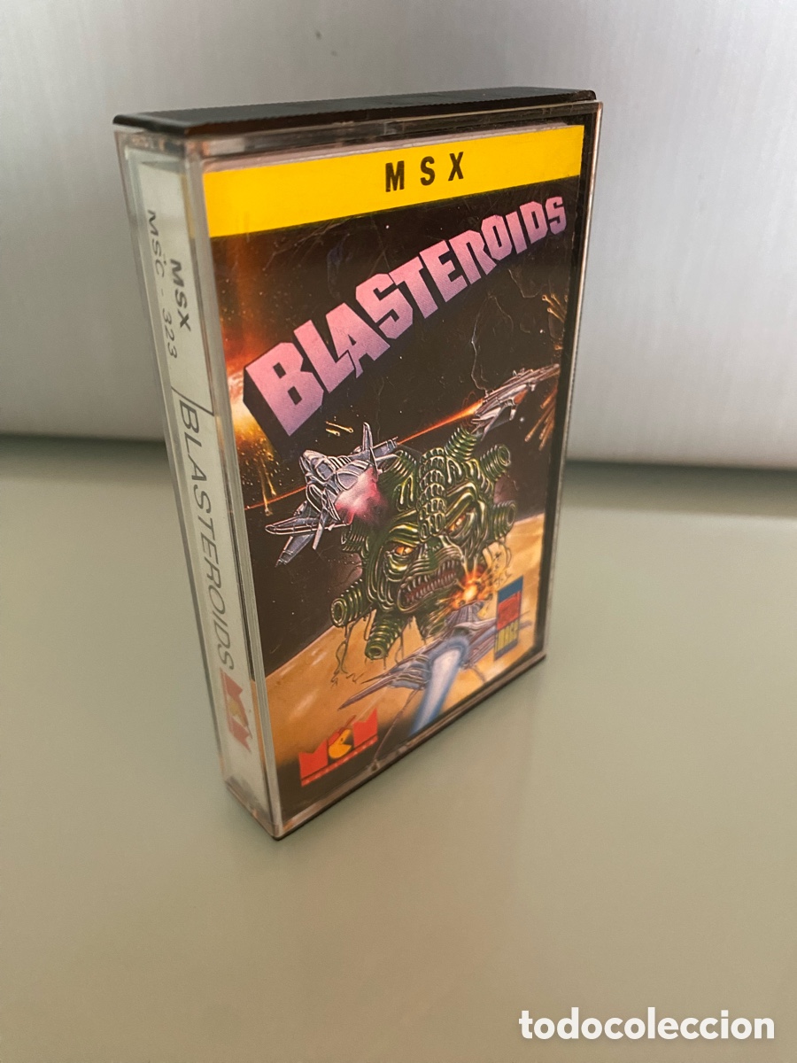 Videojuegos y consolas: MSX - BLASTEROIDS (Image works - MCM) MSX2 - Foto 3