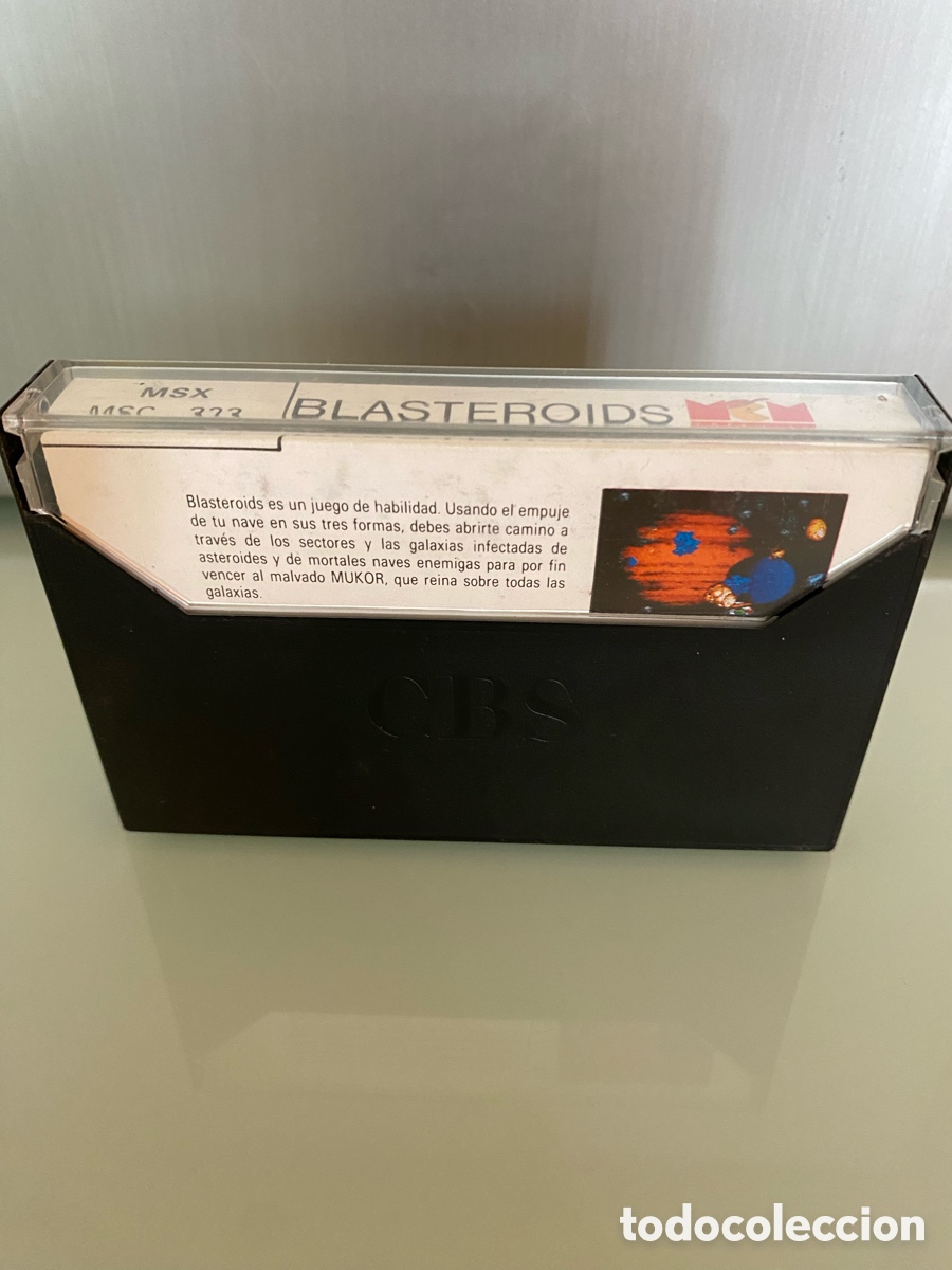 Videojuegos y consolas: MSX - BLASTEROIDS (Image works - MCM) MSX2 - Foto 4