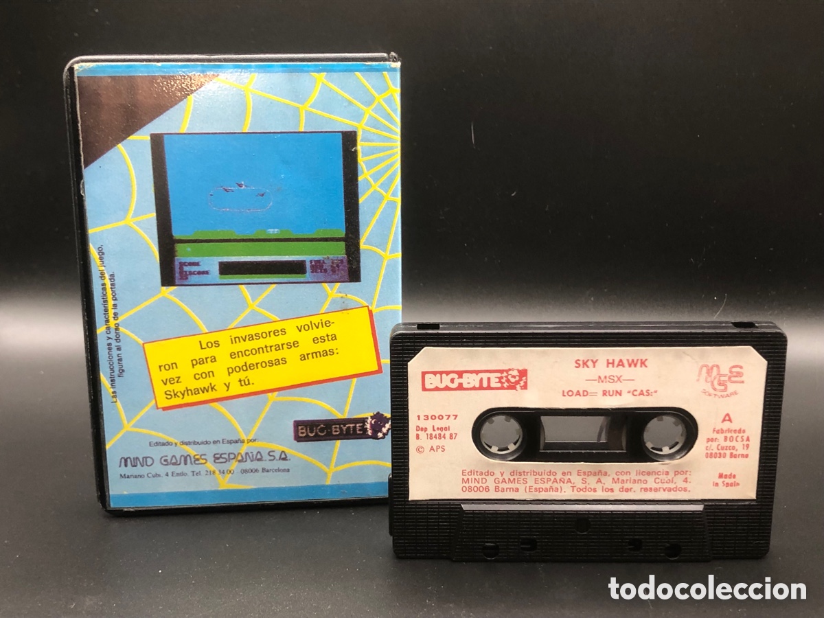Videojuegos y consolas: VIDEOJUEGO MSX SKYHAWK BUC - BYTE MIND GAMES - Foto 2