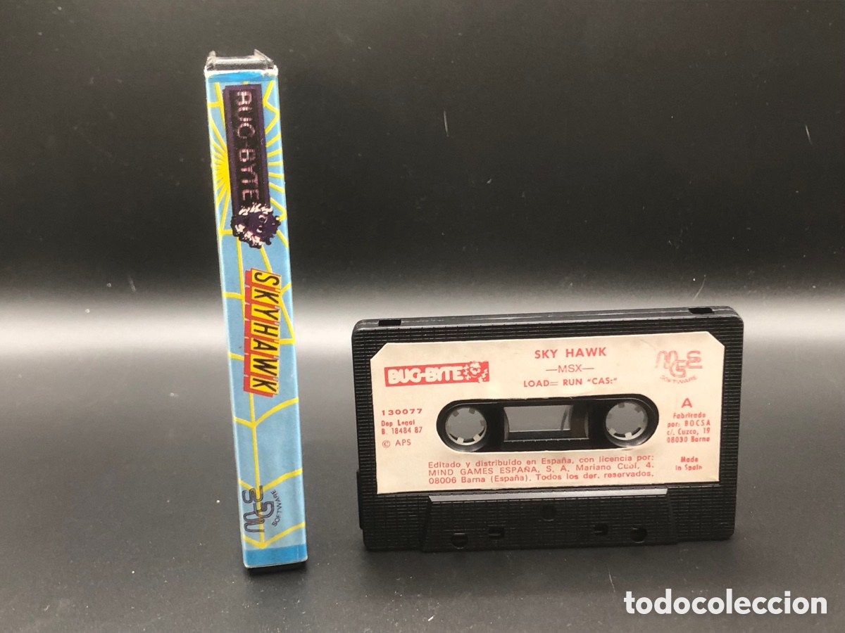 Videojuegos y consolas: VIDEOJUEGO MSX SKYHAWK BUC - BYTE MIND GAMES - Foto 3