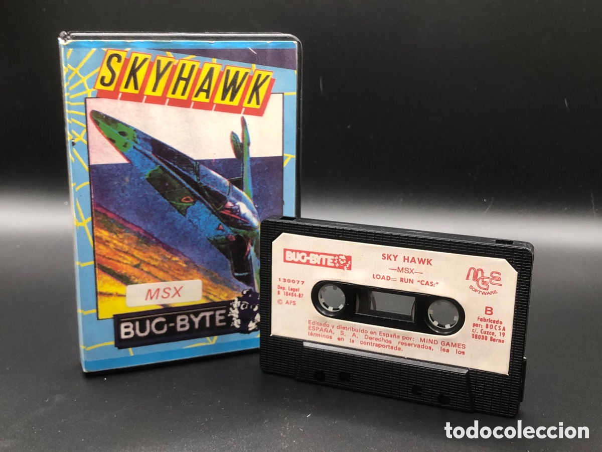 Videojuegos y consolas: VIDEOJUEGO MSX SKYHAWK BUC - BYTE MIND GAMES - Foto 1