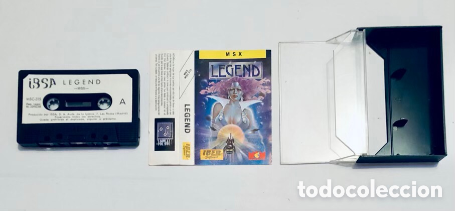Videojuegos y consolas: Legend [Genesis Software] 1988 - Iber Soft / MCM Software [MSX] MSC 315 - Foto 7