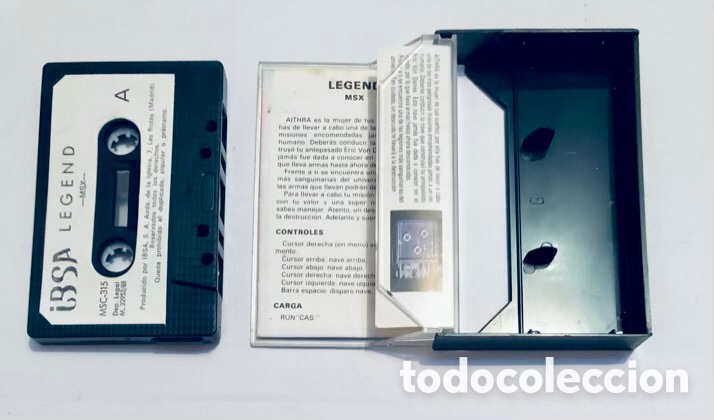 Videojuegos y consolas: Legend [Genesis Software] 1988 - Iber Soft / MCM Software [MSX] MSC 315 - Foto 9