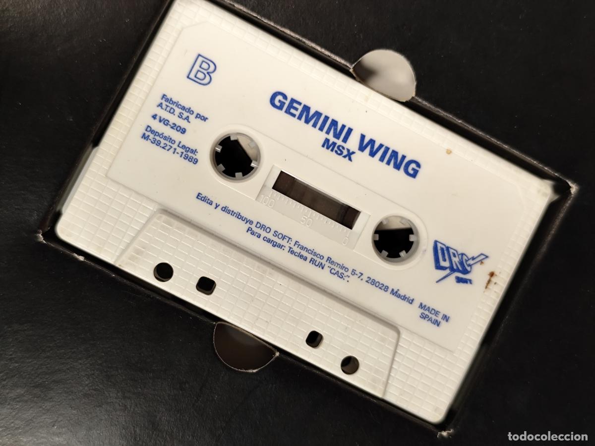 Videojuegos y consolas: msx juego original gemini wing - Foto 3