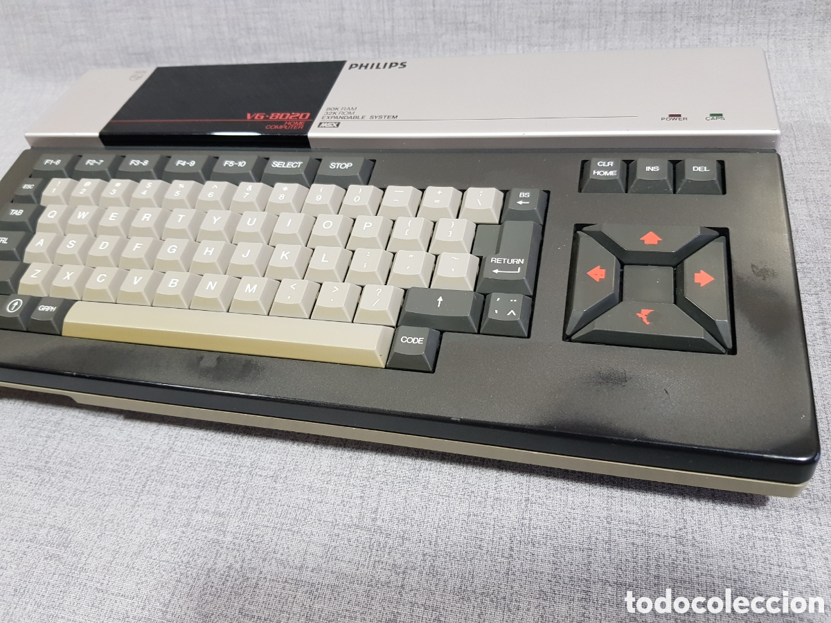 Videojuegos y consolas: PHILIPS MSX VG-8020 VG 8020 SIN CABLES, SIN PROBAR. - Foto 3