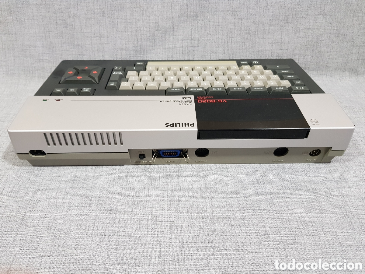 Videojuegos y consolas: PHILIPS MSX VG-8020 VG 8020 SIN CABLES, SIN PROBAR. - Foto 7
