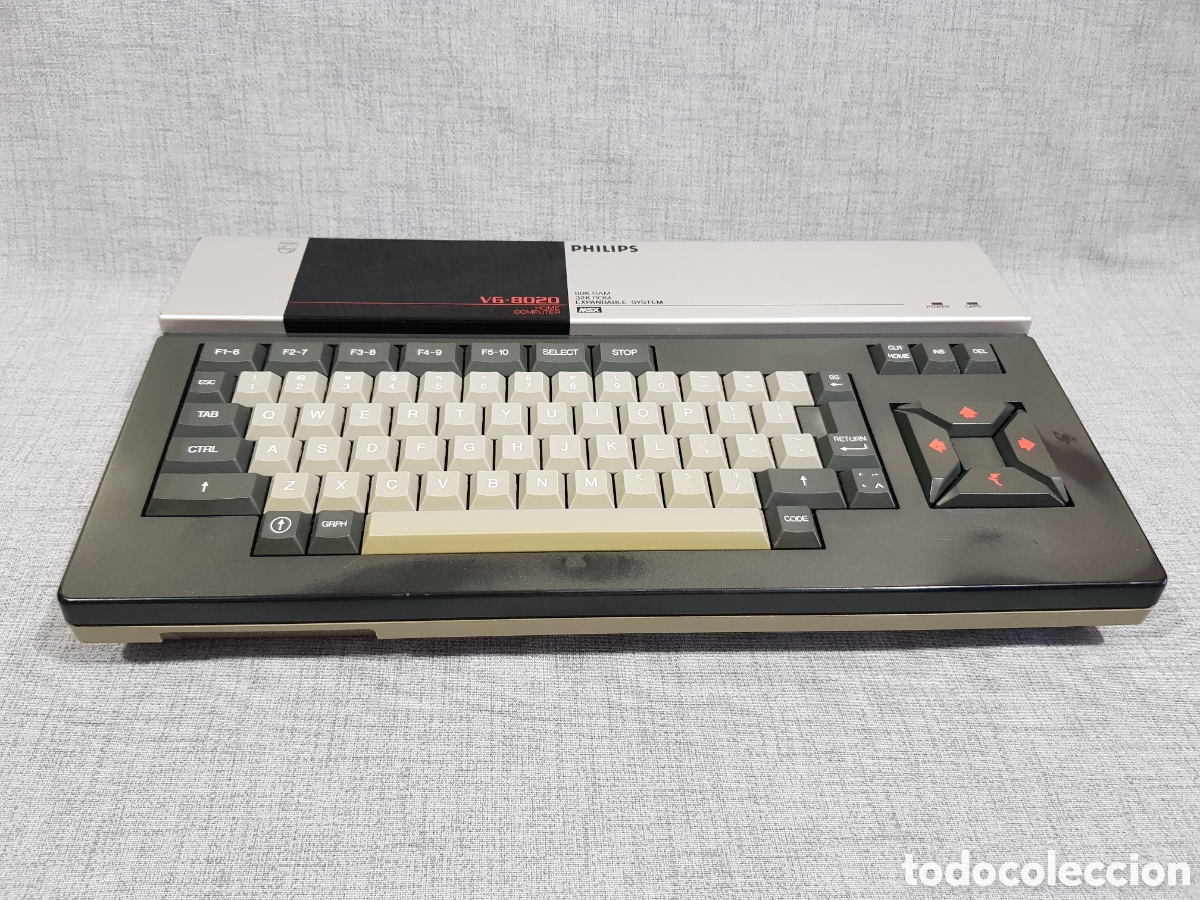 Videojuegos y consolas: PHILIPS MSX VG-8020 VG 8020 SIN CABLES, SIN PROBAR. - Foto 2
