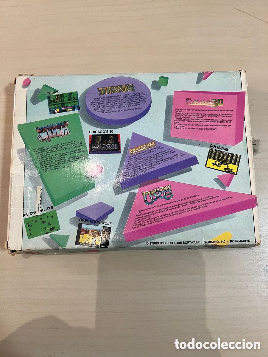 Videojuegos y consolas: Erbe 88 5 juegos totales - Foto 2
