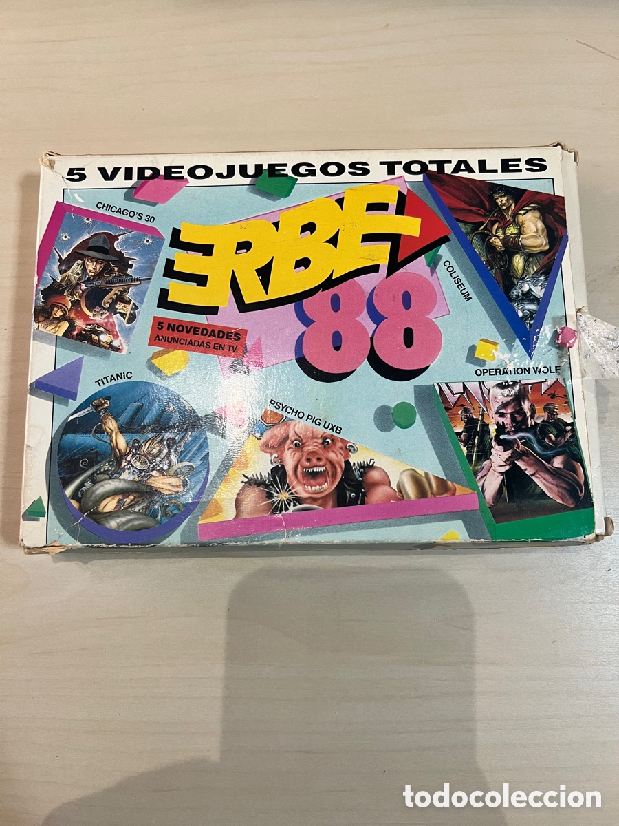 Videojuegos y consolas: Erbe 88 5 juegos totales - Foto 1