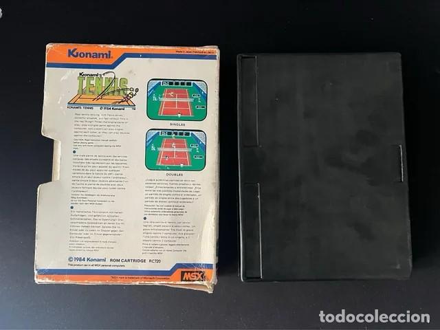 Videojuegos y consolas: Konami Tennis MSX 1984 - Foto 3