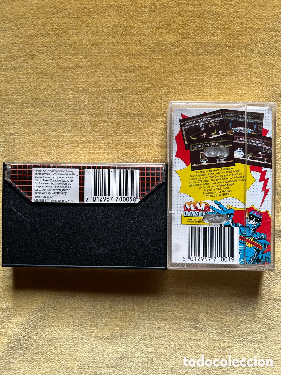 Videojuegos y consolas: Pack Msx Knight Tyme/Octagon Squad - Foto 2
