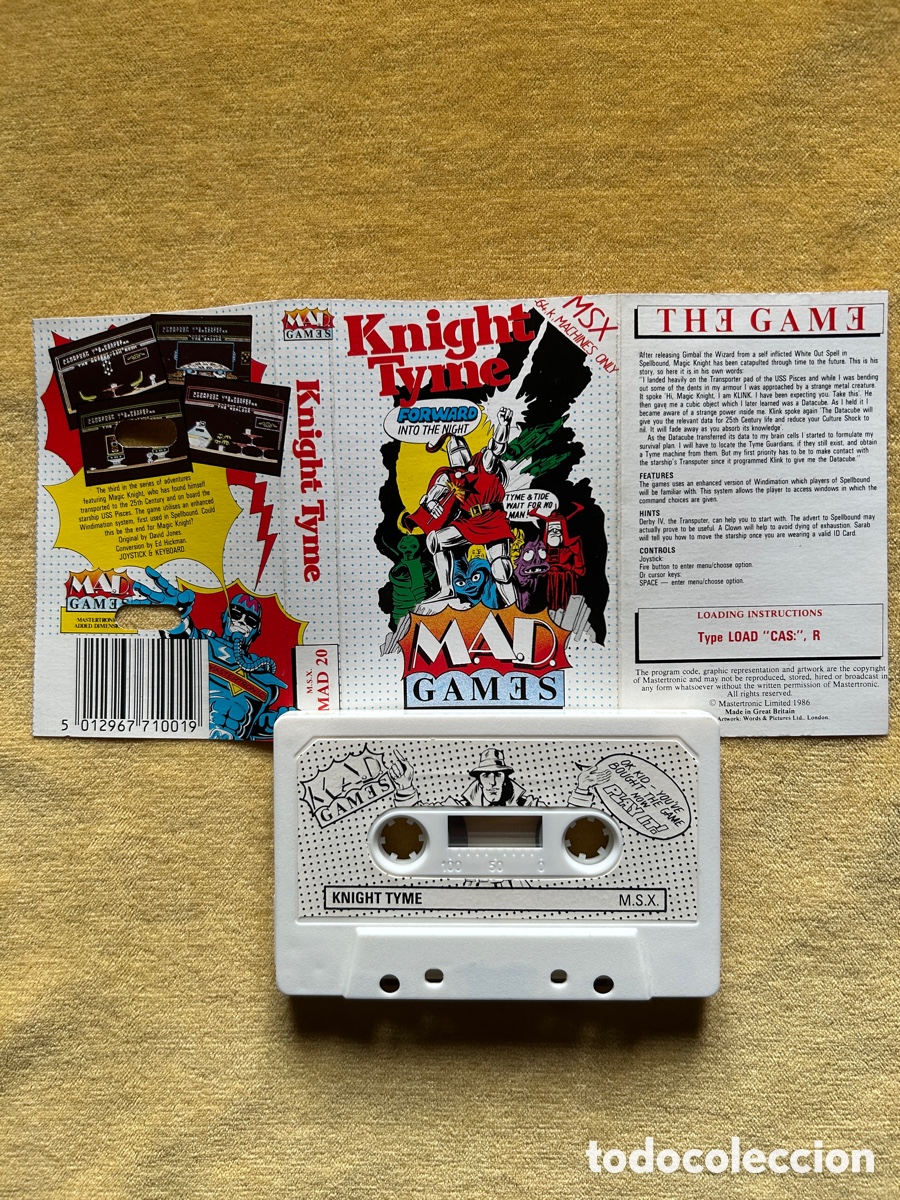 Videojuegos y consolas: Pack Msx Knight Tyme/Octagon Squad - Foto 4