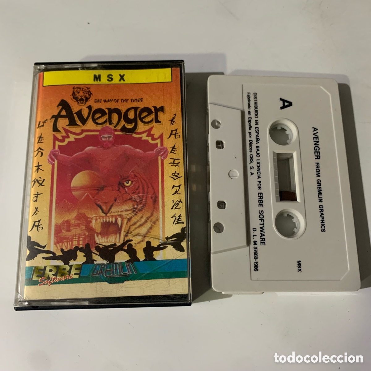 Videojuegos y consolas: JUEGO DE ORDENADOR MSX AVENGER - Foto 1