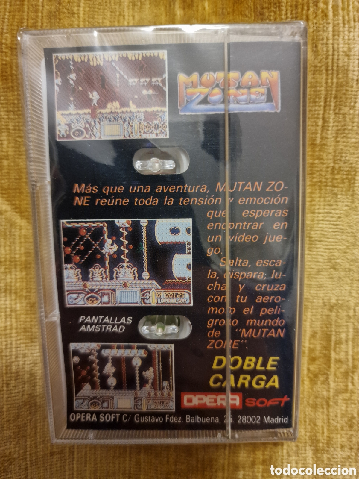 Videojuegos y consolas: Juego Mutan Zone para MSX de Opera Soft nuevo precintado - Foto 2
