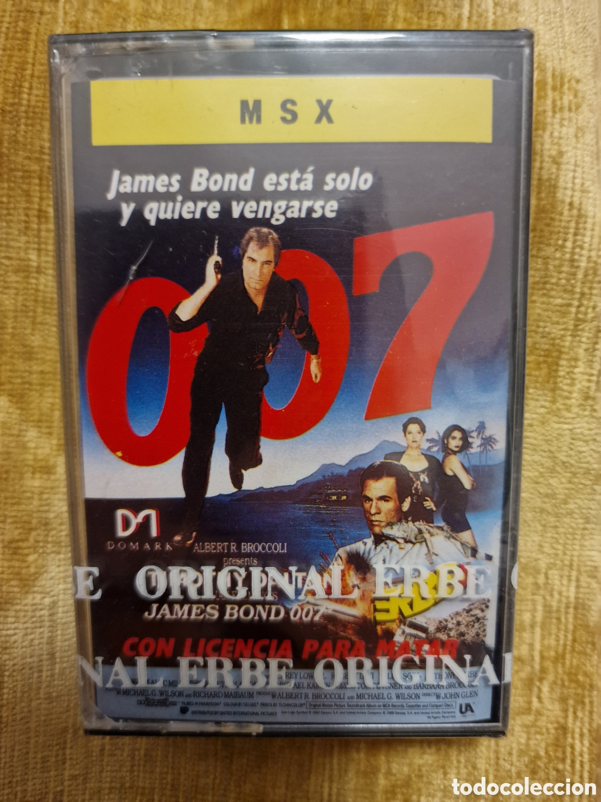 Videojuegos y consolas: Juego James Bond 007 MSX Erbe - Foto 1