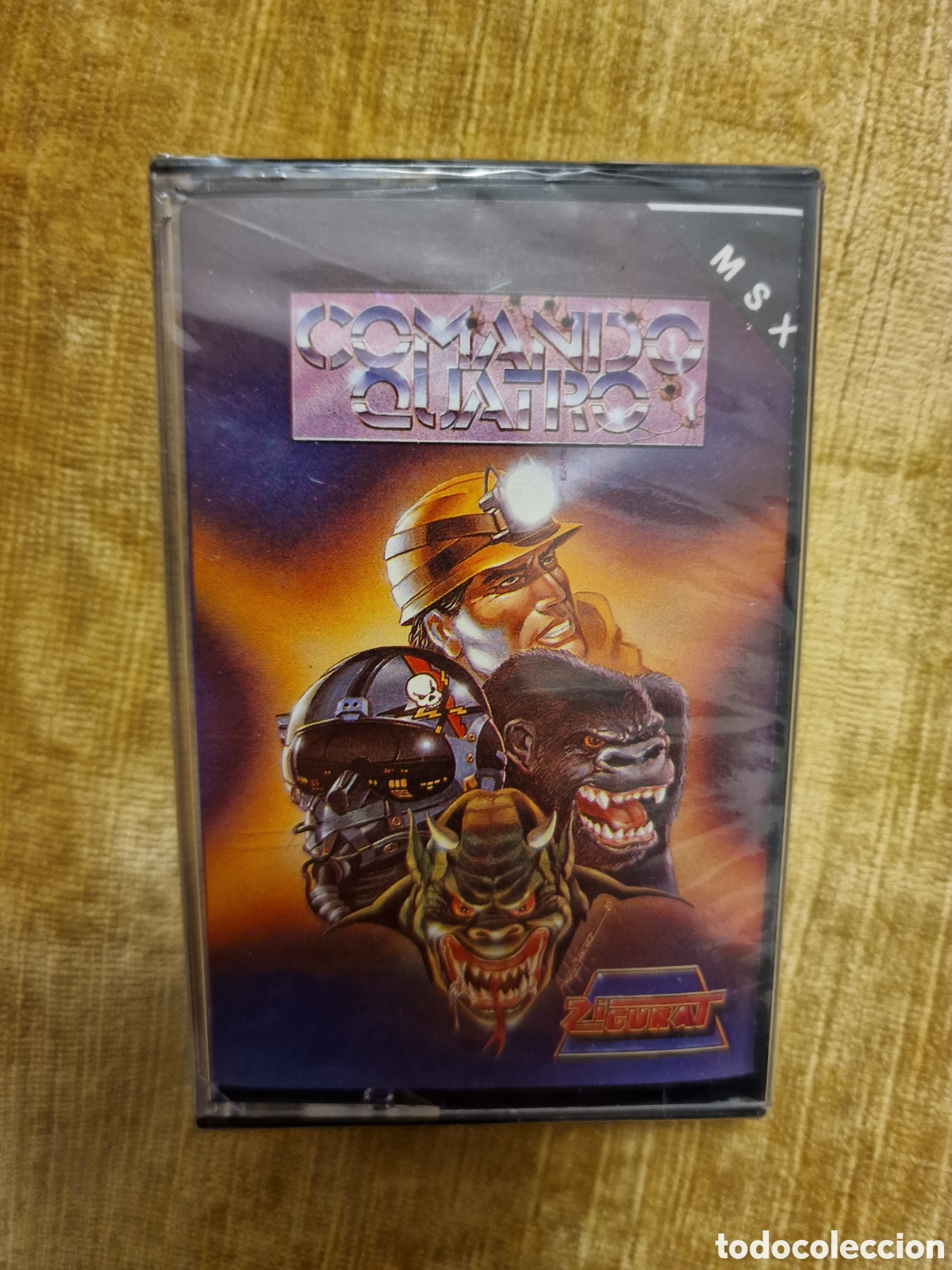 Videojuegos y consolas: Comando Quatro MSX.Precintado. Nuevo - Foto 1