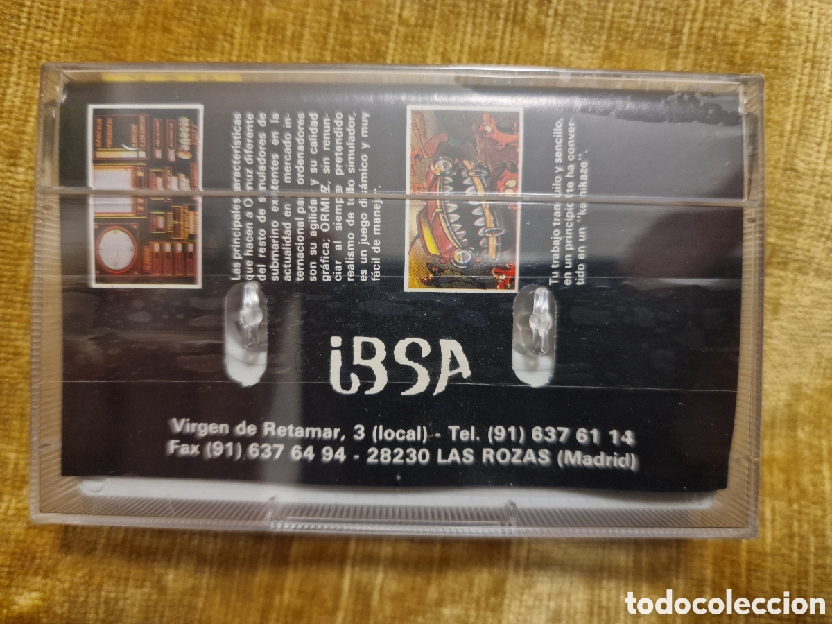 Videojuegos y consolas: Race City y Ormuz de Iber software para MSX precintado - Foto 2