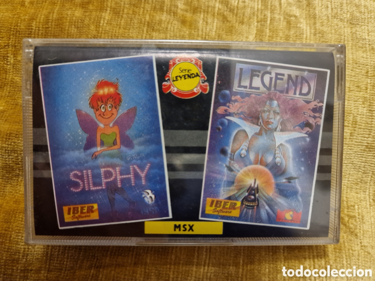 Videojuegos y consolas: Silphy y Legend de Iber software para MSX precintado - Foto 1