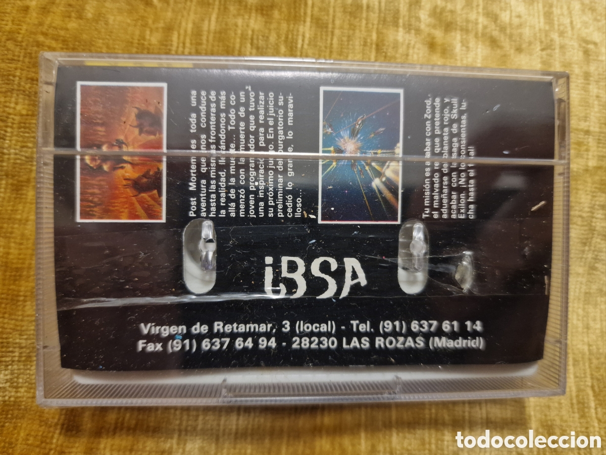Videojuegos y consolas: Skull Exilon y Post Mortem para MSX de Iber software y MCM precintado - Foto 2