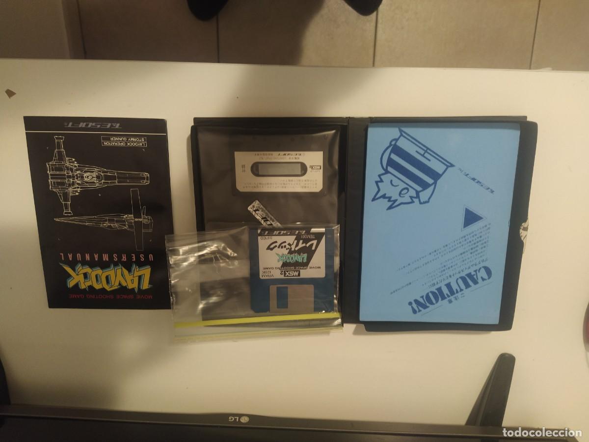 Videojuegos y consolas: LAYDOCK MSX JAPONES , ORIGINAL - Foto 4