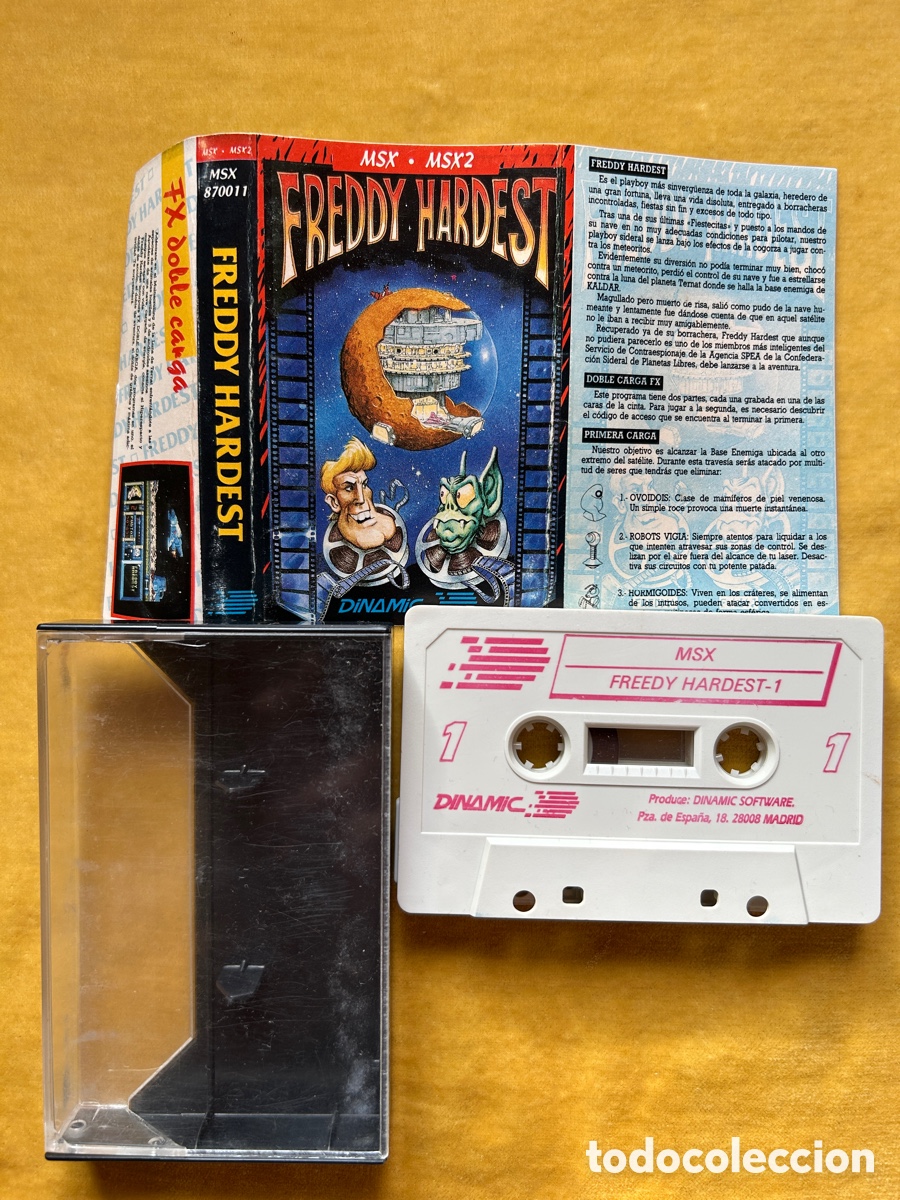 Videojuegos y consolas: Pack Msx Freddy Hardest/ Uchi-mata - Foto 3