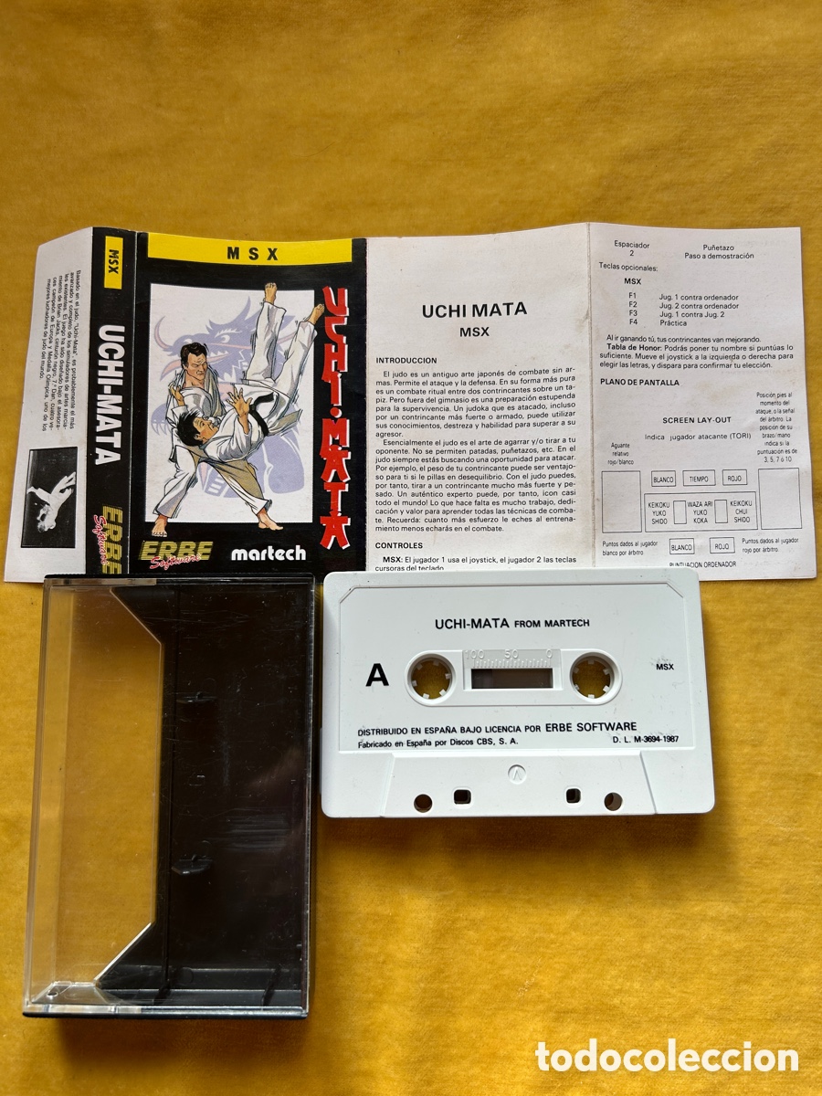 Videojuegos y consolas: Pack Msx Freddy Hardest/ Uchi-mata - Foto 4