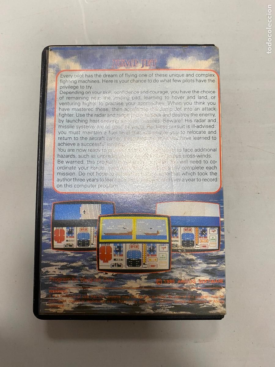Videojuegos y consolas: Jump Jet JUmpjet - MSX - Foto 11