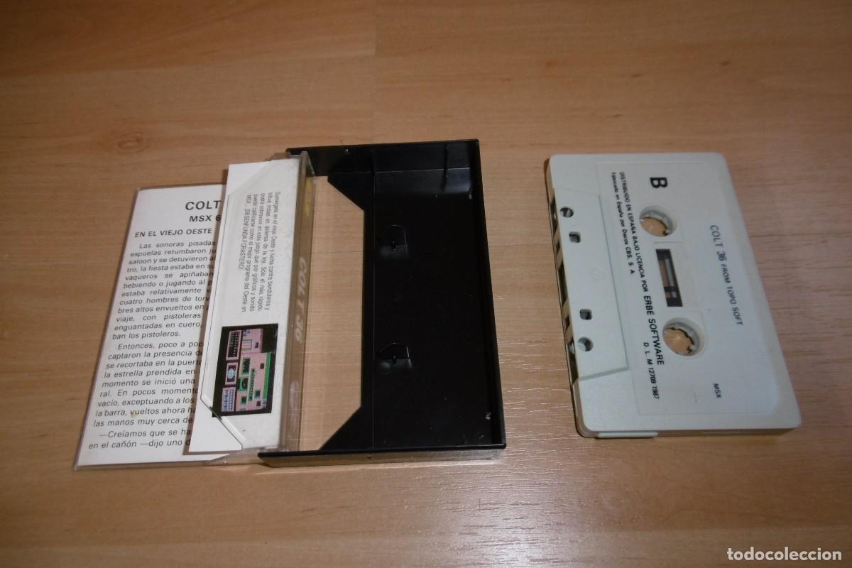 Videojuegos y consolas: MSX COLT 45 DE TOPO SOFT - Foto 2
