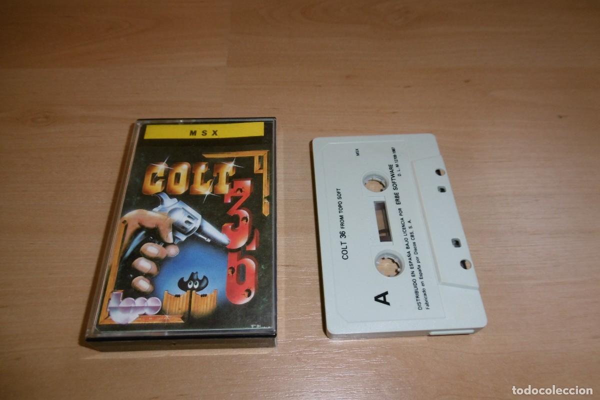 Videojuegos y consolas: MSX COLT 45 DE TOPO SOFT - Foto 1