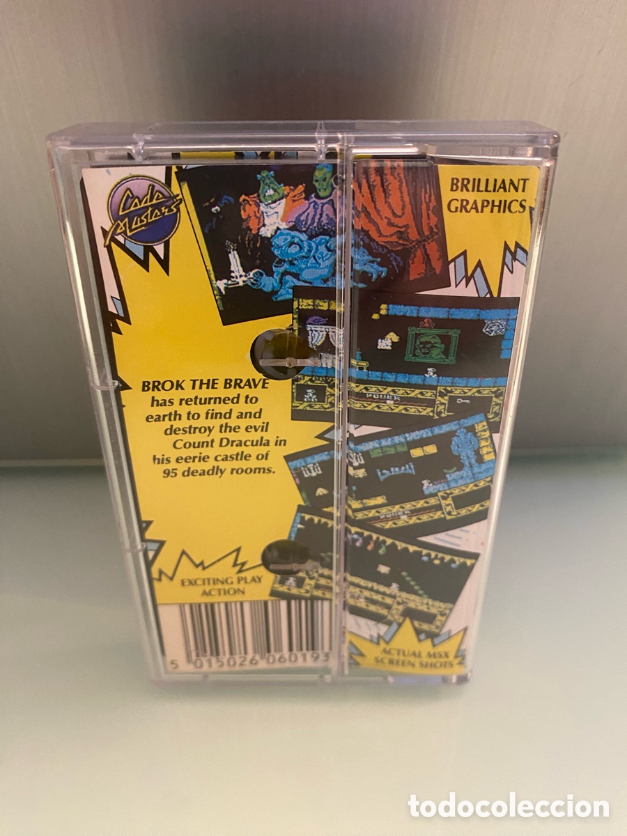 Videojuegos y consolas: MSX - Vampire (Phantomas 2) DINAMIC Edicion internacional distribuida por Code Masters UK - Foto 2