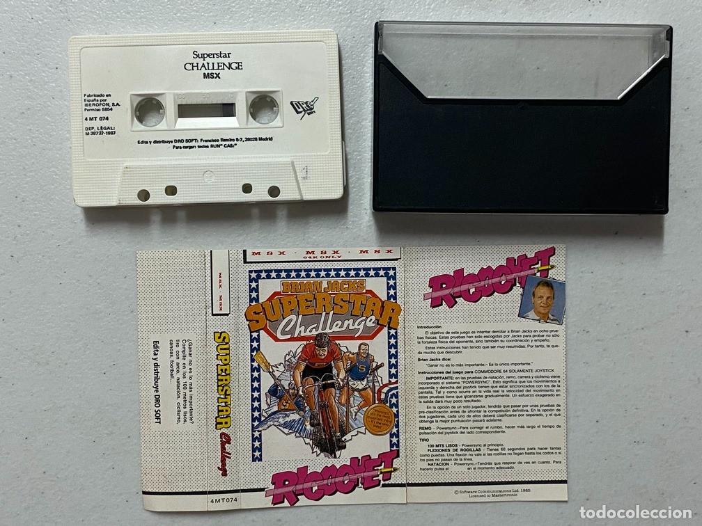 Videojuegos y consolas: BRIAN JACKS - VIDEOJUEGO MSX - Foto 2