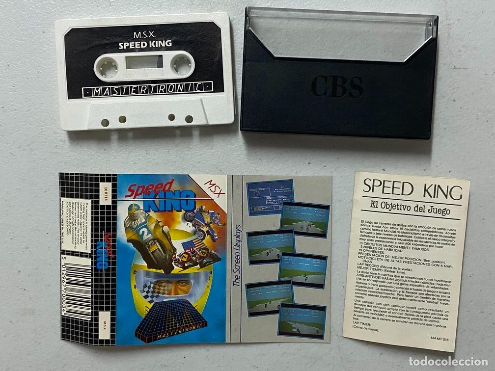 Videojuegos y consolas: SPEED KING - VIDEOJUEGO MSX - Foto 2