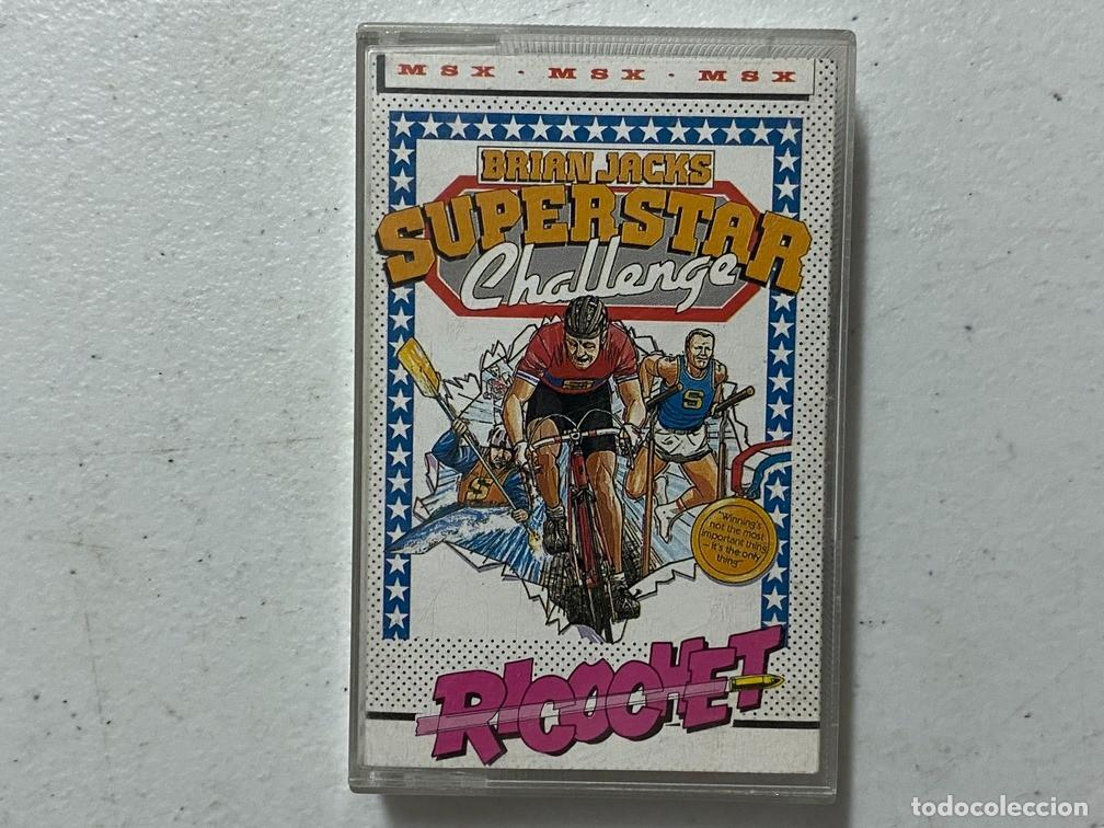 Videojuegos y consolas: BRIAN JACKS SUPERSTAR - VIDEOJUEGO MSX - Foto 1