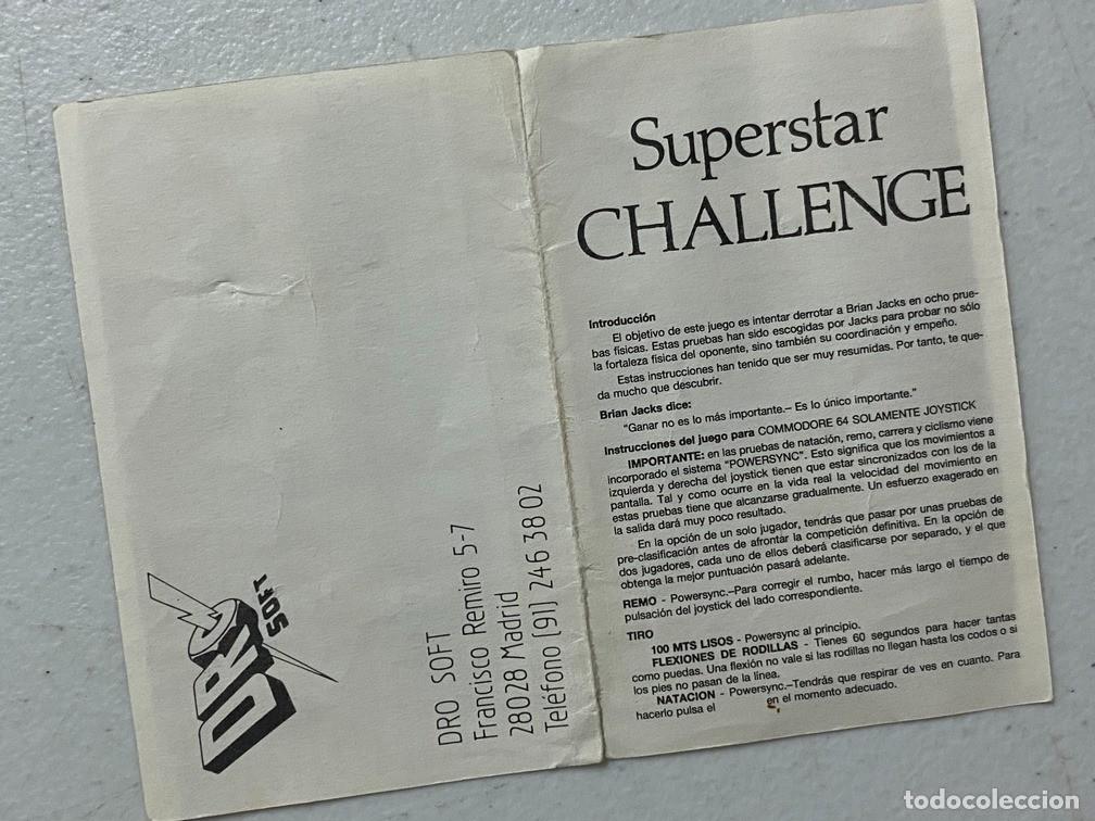 Videojuegos y consolas: BRIAN JACKS SUPERSTAR - VIDEOJUEGO MSX - Foto 4
