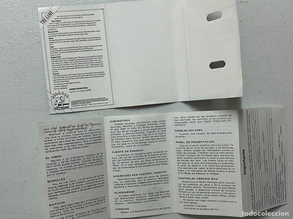 Videojuegos y consolas: COLONY - VIDEOJUEGO MSX - Foto 4