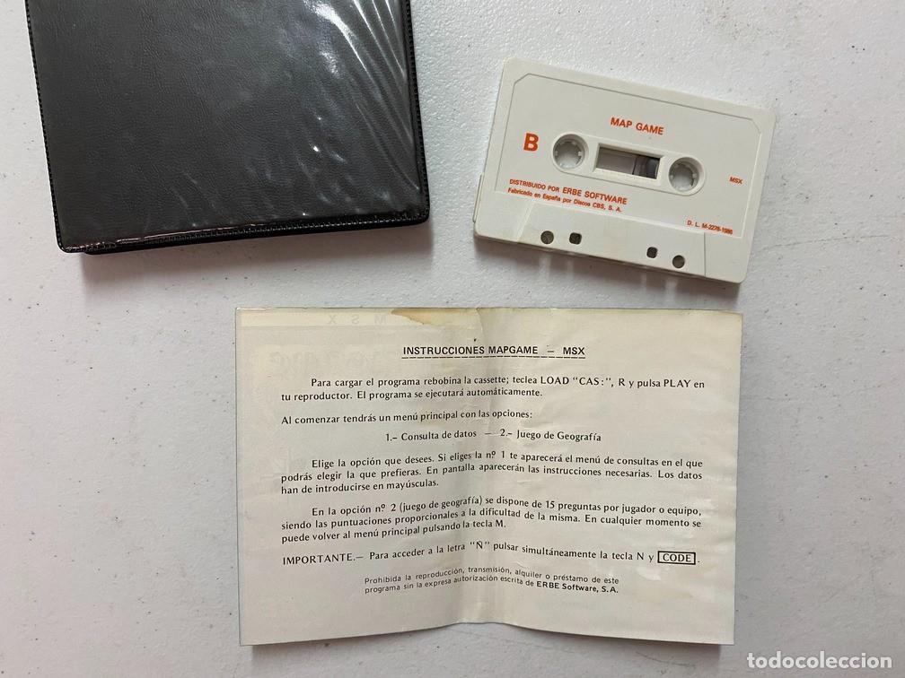 Videojuegos y consolas: MAP GAME - VIDEOJUEGO MSX - Foto 6