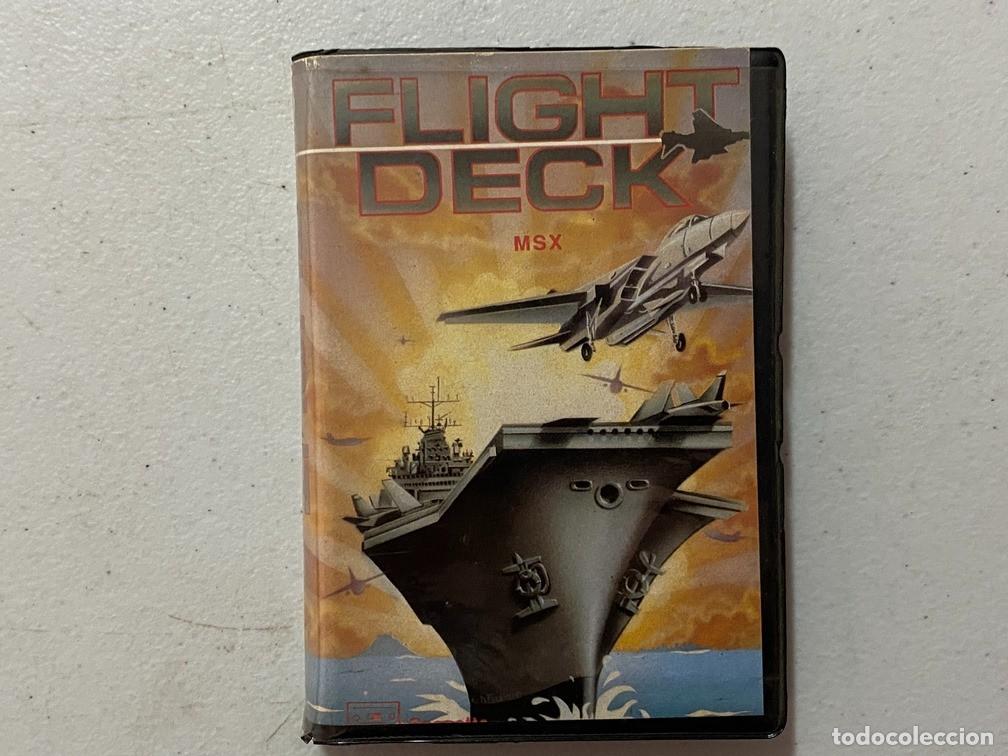 Videojuegos y consolas: Flight Deck - VIDEOJUEGO MSX - Foto 1