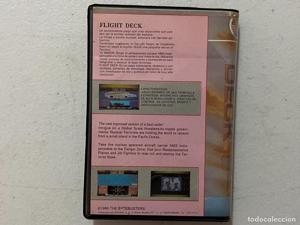 Videojuegos y consolas: Flight Deck - VIDEOJUEGO MSX - Foto 2