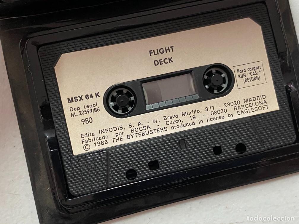 Videojuegos y consolas: Flight Deck - VIDEOJUEGO MSX - Foto 4