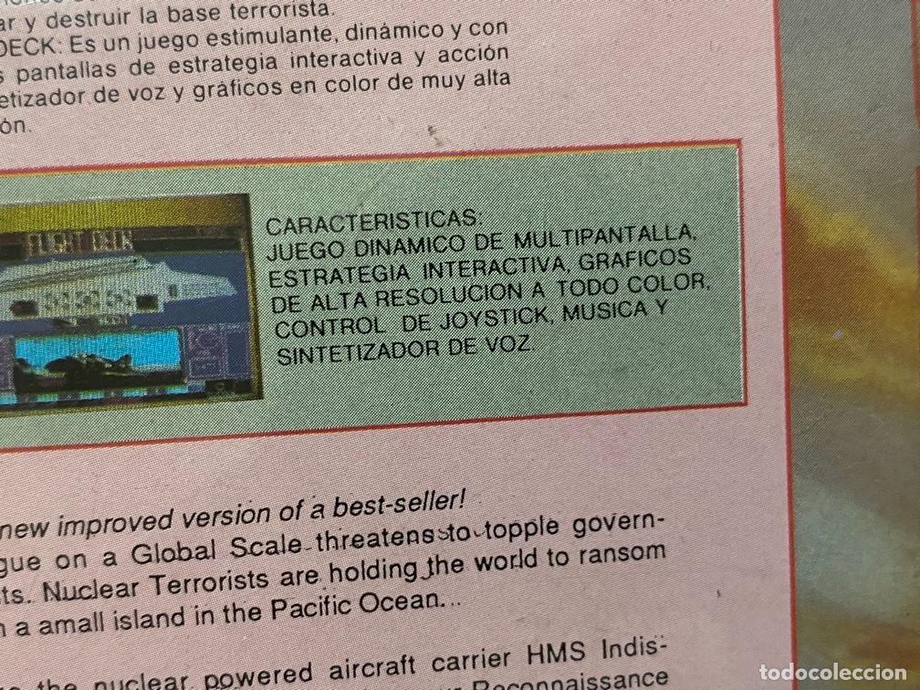 Videojuegos y consolas: Flight Deck - VIDEOJUEGO MSX - Foto 5