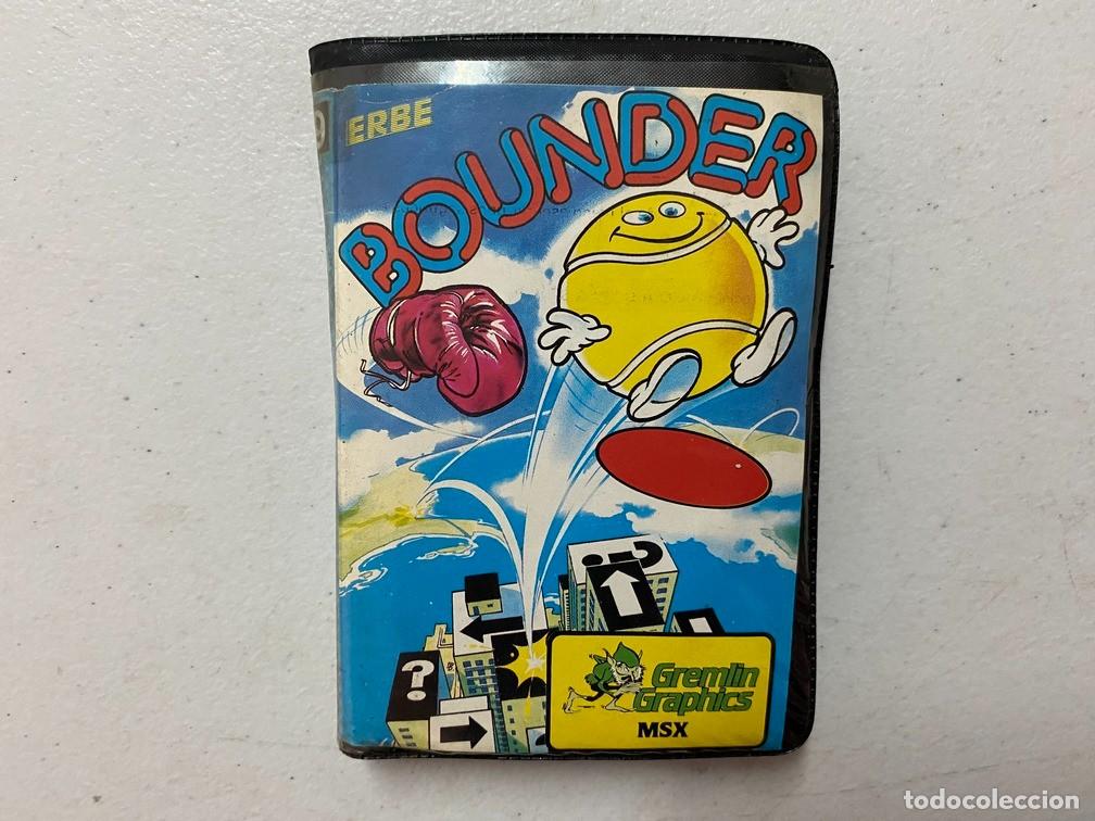 Videojuegos y consolas: BOUNDER - VIDEOJUEGO MSX - Foto 1