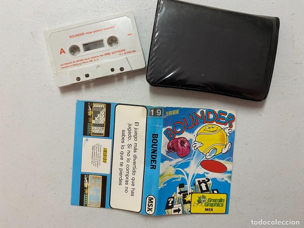 Videojuegos y consolas: BOUNDER - VIDEOJUEGO MSX - Foto 4